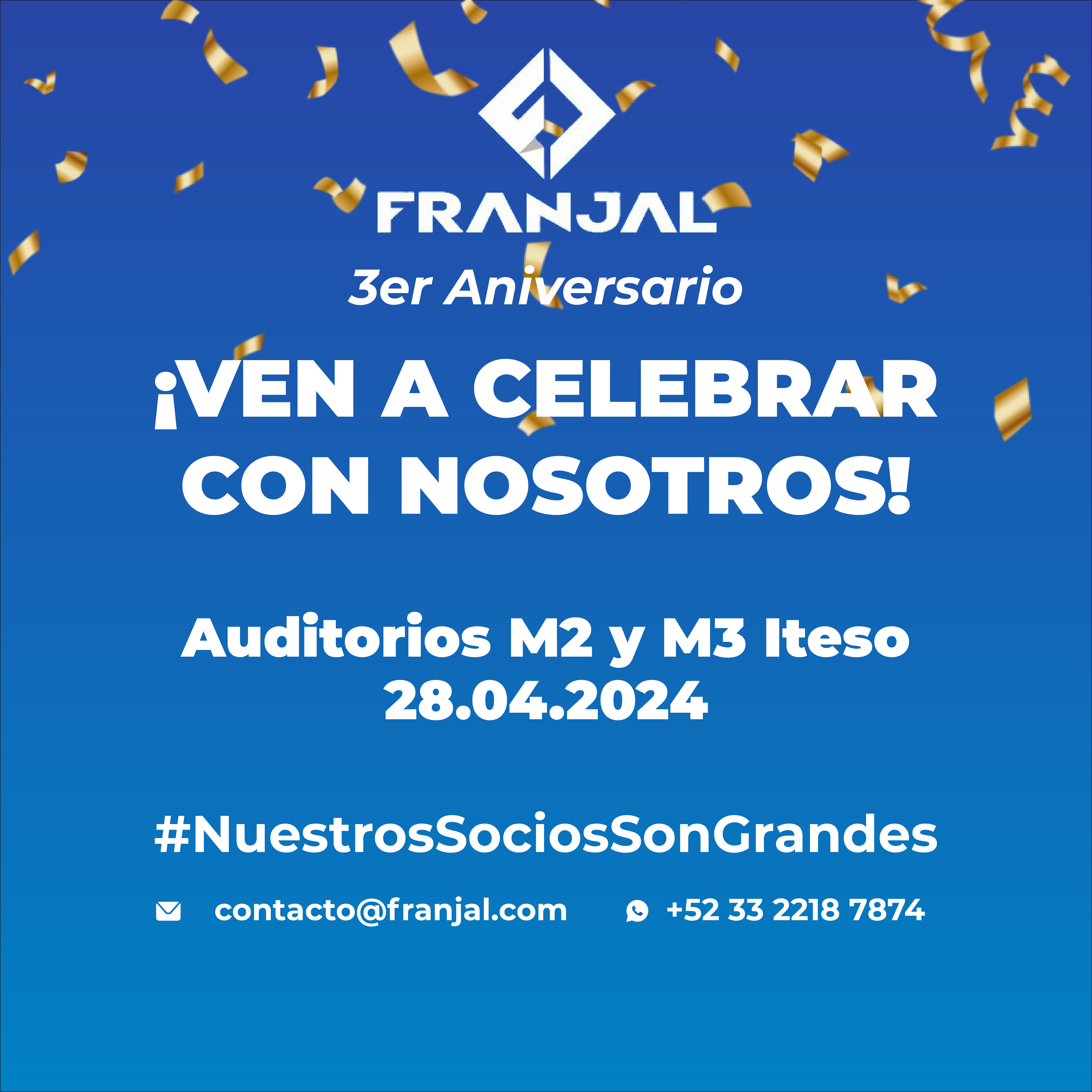 3er Aniversario Franjal