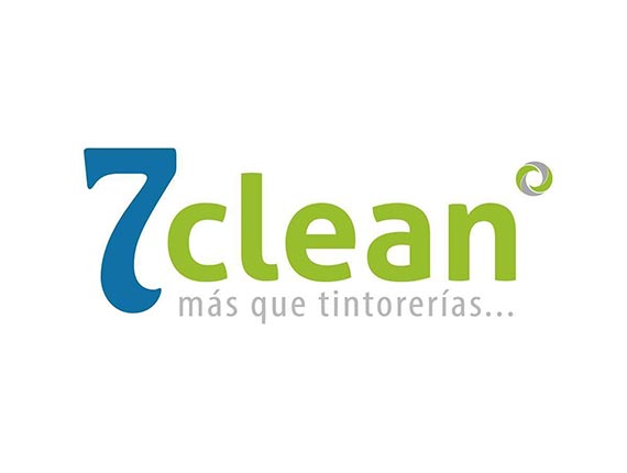 Tintorerías 7 Clean Logo